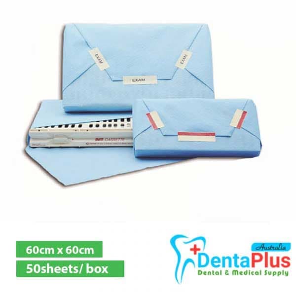 Cello Sterile Wrap, Steriblue Heavy #50sheets/box (60cm x 60cm)