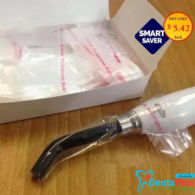 Curing Light Guide Sleeves 11cm x 7.5cm (4.33" X 2.95") 200pcs/pkt