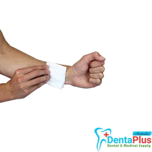 Gauze Swabs 3 Sterile (Mediflex) 7.5cm x 7.5cm - 8ply 50Pouches/pkt 6