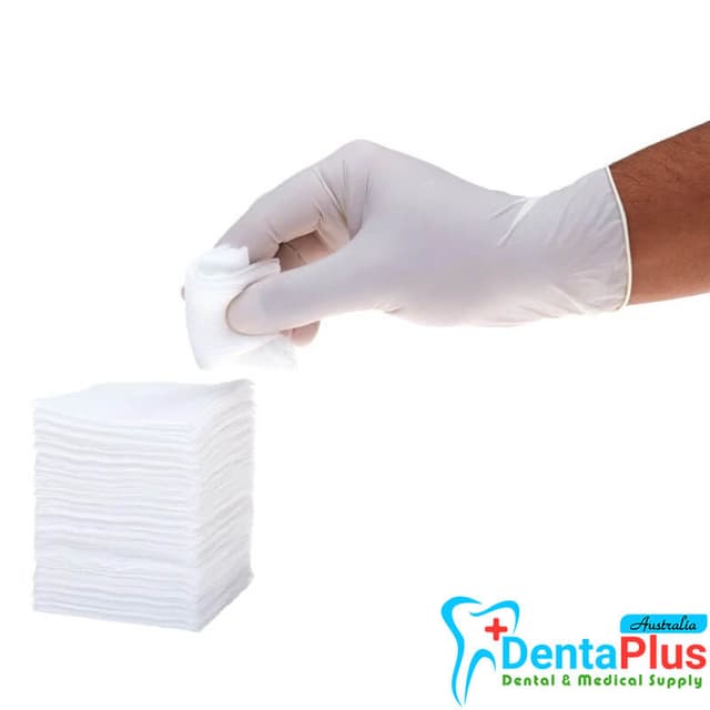 Gauze Swabs 3 Sterile (Mediflex) 7.5cm x 7.5cm - 8ply 50Pouches/pkt 3
