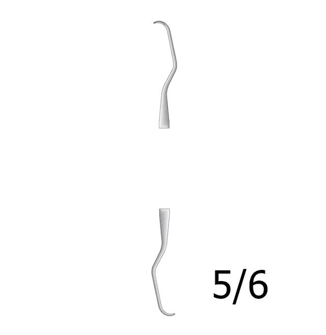 Instruments Gracey Curette Lite-Touch DEH8 4