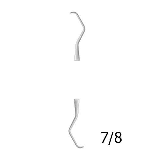 Instruments Gracey Curette Lite-Touch DEH8 5