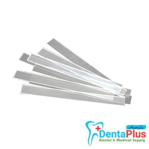 Mylar Clear Matrix Straight Strips 10mm (100pcs/pkt)