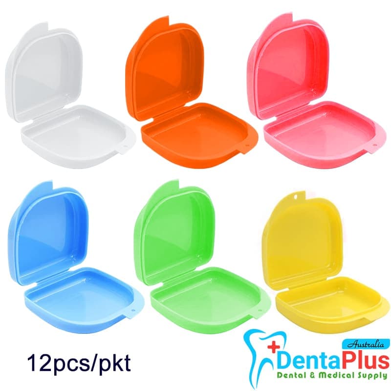 Retainer Boxes Assorted Color #12pcs/pkt