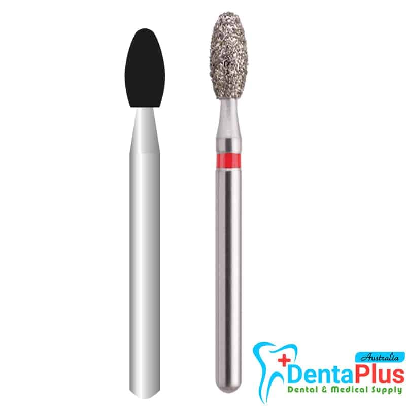 Diamond Burs Egg ISO 277-379 MDT #10pcs/pkt