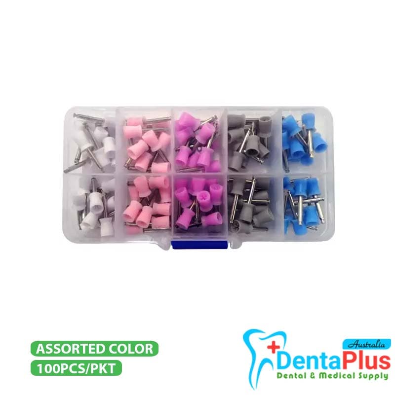 Prophy Cup Rainbow - R/A Latch #100pcs/pkt