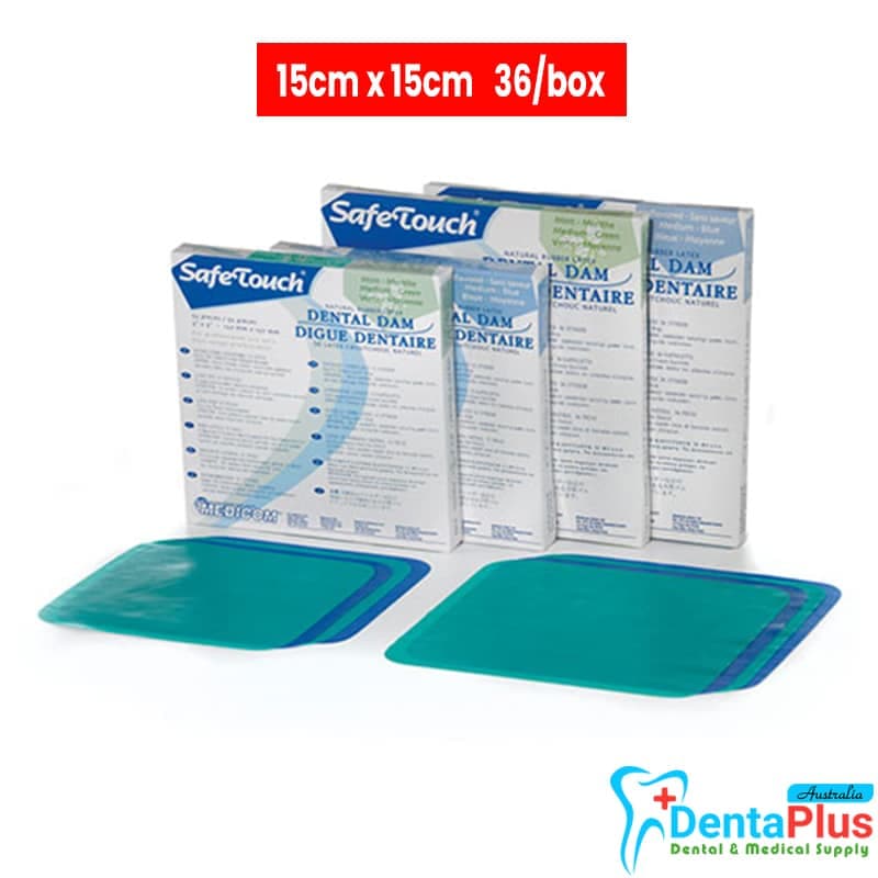 Rubber Dam SHIELD - 6"x6" Sheets - ADAM - Medium#36pcs/box