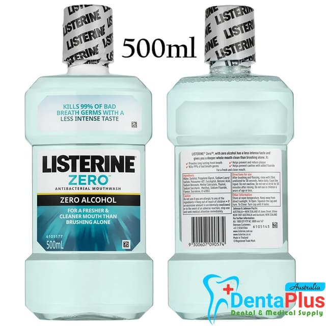 Listerine Zero Mouthwash 500ml 1