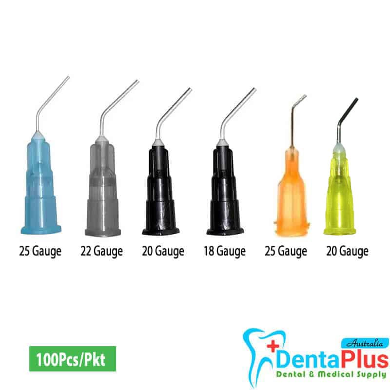 Disposable Pre-Bent Dispenser Tips #100Pcs/pkt