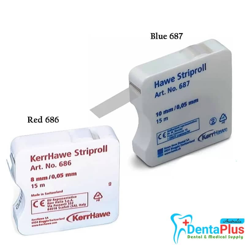 Kerr Hawe Transparent StripRoll 15m Length, with Dispenser #Each