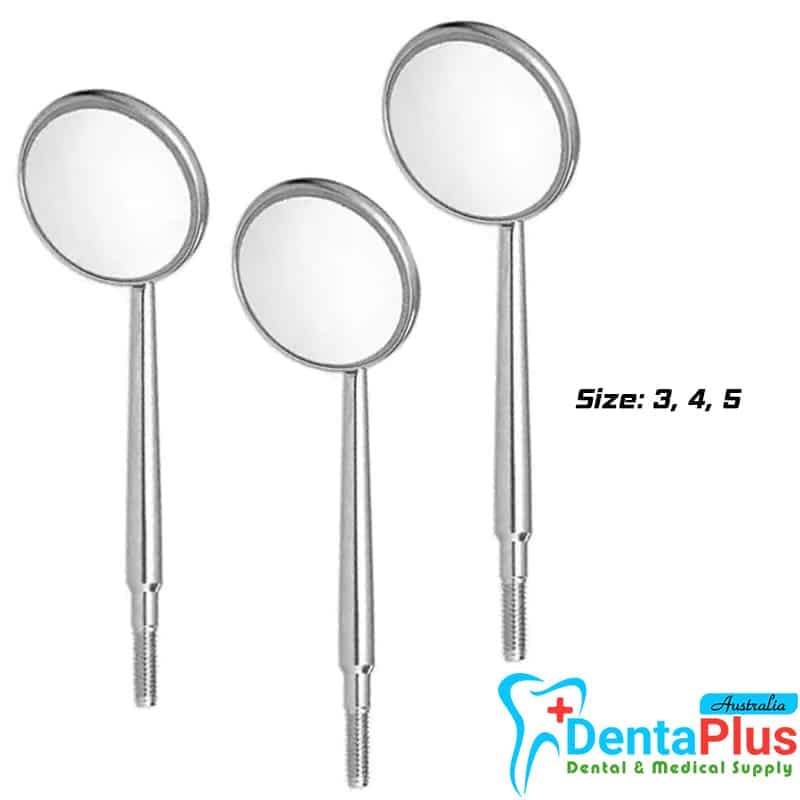 Mouth Mirror Plain Surface 12pcs/pkt