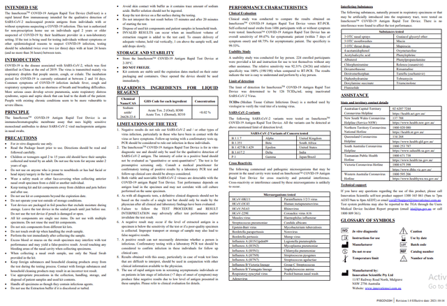 Rapid Antigen Self Test Innoscreen COVID-19 (20 individual kits/Box) 6