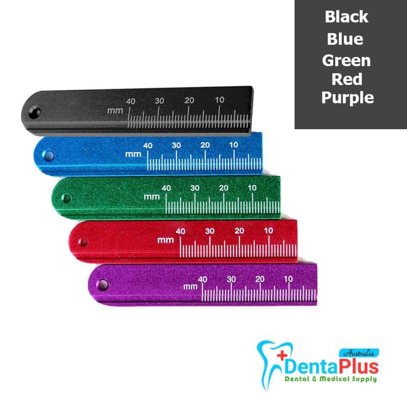 Endo Ruler Aluminium – Autoclavable #Each