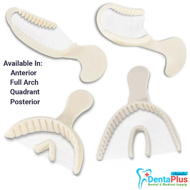 Disposable Triple Trays 3 in 1 Impression Bite Registration