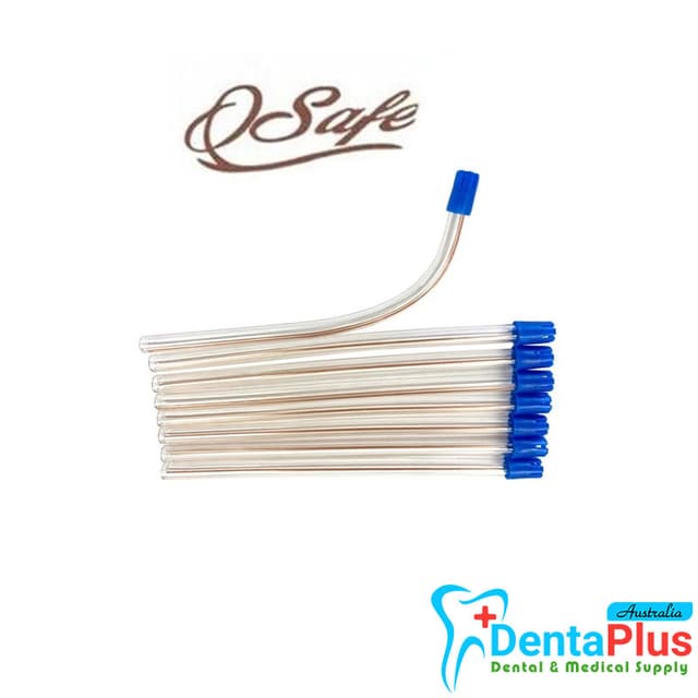 Disposable Saliva Ejector/Slow Suction Tubes QSafe #100pcs/pkt 2