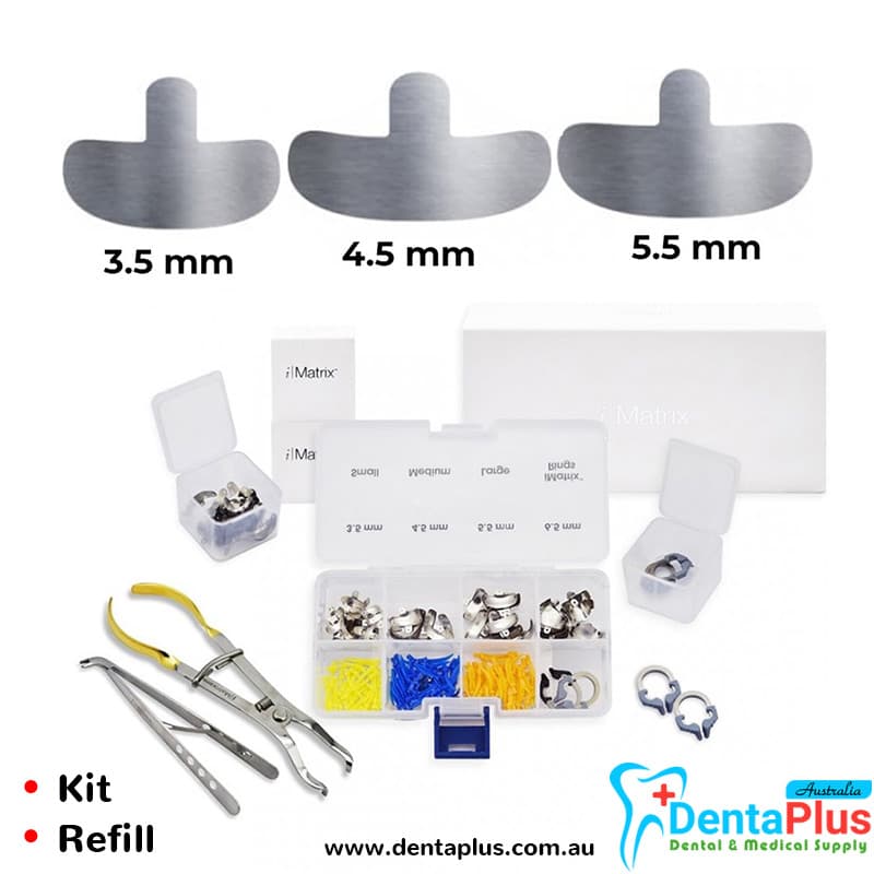 Sectional Matrix System (Starter Kit - Each & Matrices Refill - Pack Of 50)