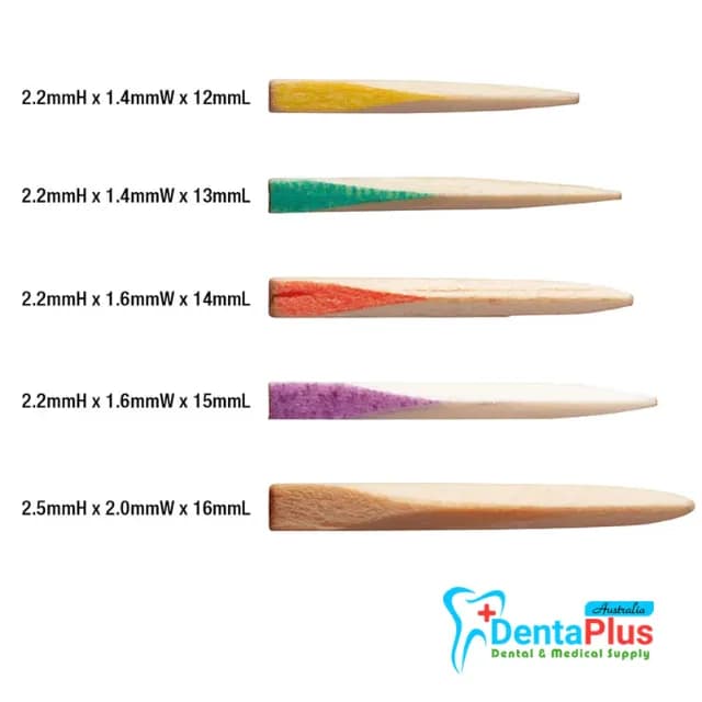 Interdental Wooden Wedges Septo Wedges #100 pcs/box