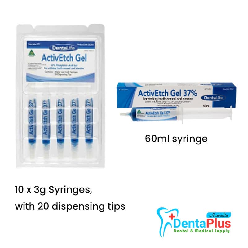 ActivEtch Syringes Gel - 37% Dentalife