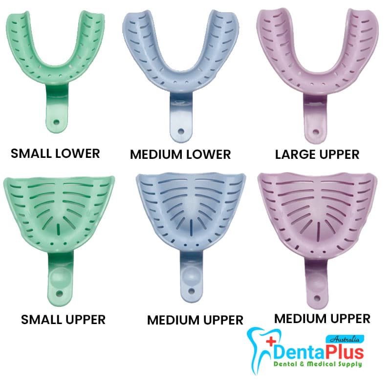 Edentulous Impression Trays, Astek Transform Heat Mouldable#12pcs/Bag