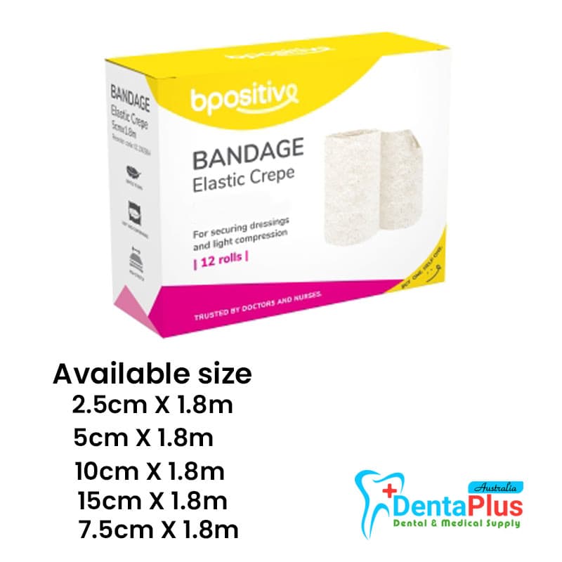 Bpositive Bandage Elastic Crepe
