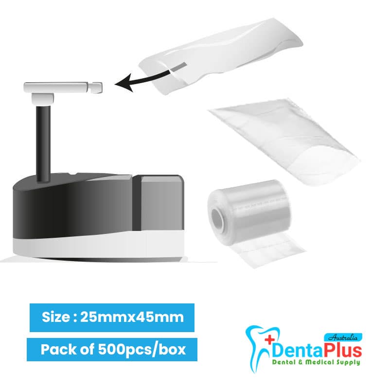 XRay OPG Bite Block Sleeves Roll 25mmx45mm( 500pcs/box )