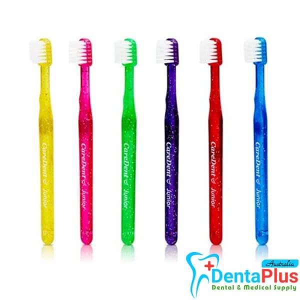 Caredent Toothbrush Junior Sparkle Handle Soft Professional #72/pkt