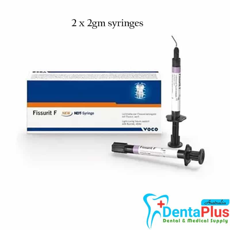 Fissurit F Light Curing Fissure Sealant (2X2gm syringes)- Voco