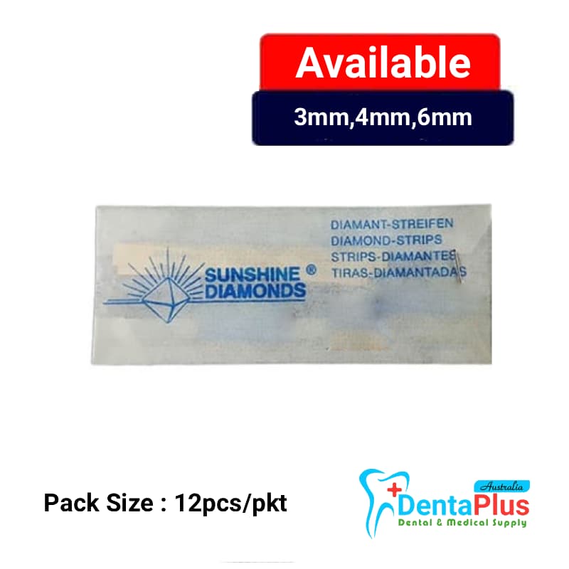 Diamond Strips - Sunshine - Germany #12pcs/pkt