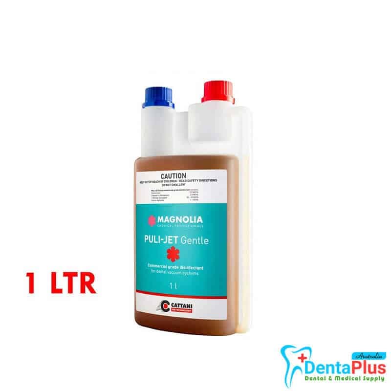 Cattani Puli-jet Gentle Dental Suction Disinfectant 1Litre