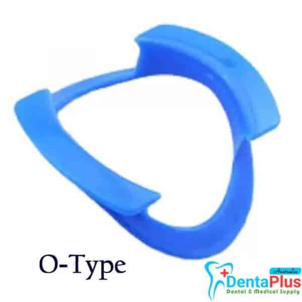 Cheek Retractor Lip Mouth Opener Holder (O-type) Blue #Each
