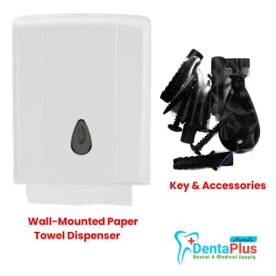 Paper Towel Dispenser Suitable For Kleenex D4440 - White