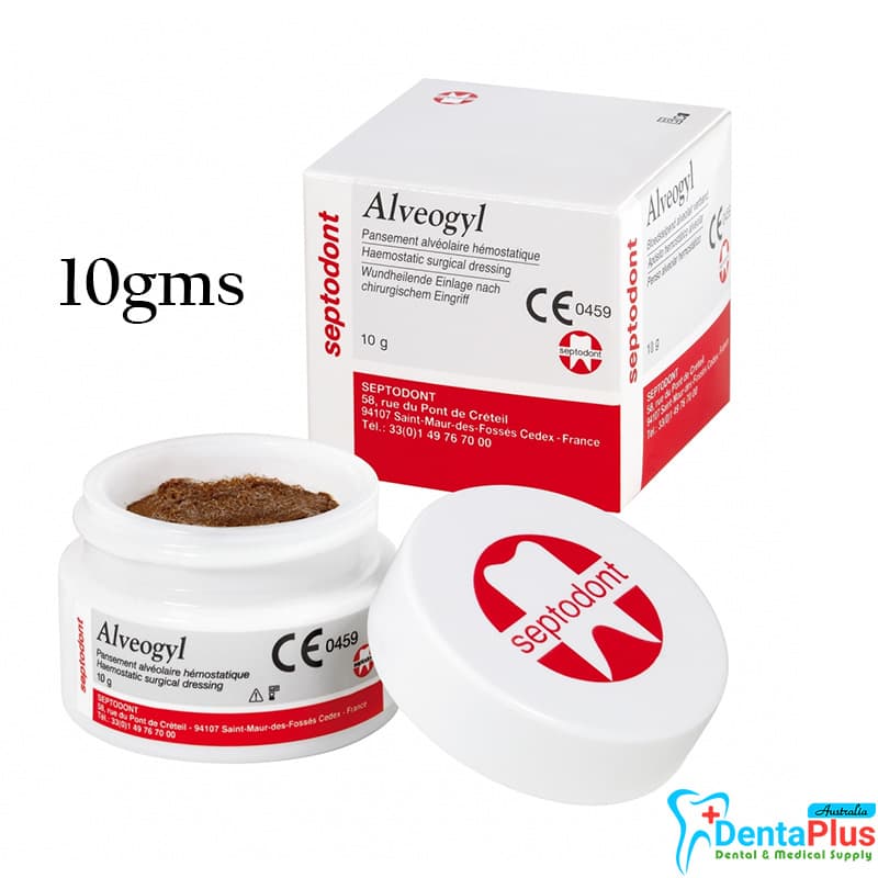 Septodont Alveogyl Haemostatic Surgical Dressing 10gms #EACH