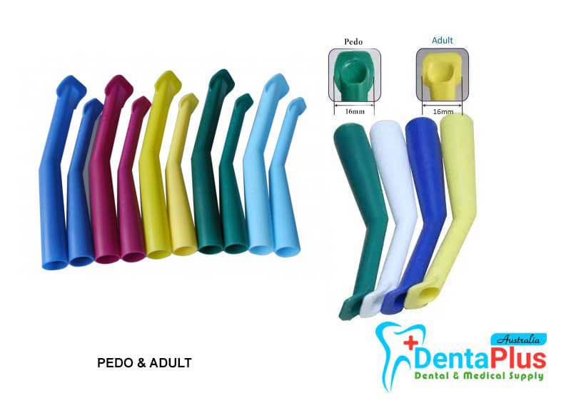 Autoclavable HVE Suction Tubes/Aspirator Tube (Assorted Color) 25Pcs/Pkt