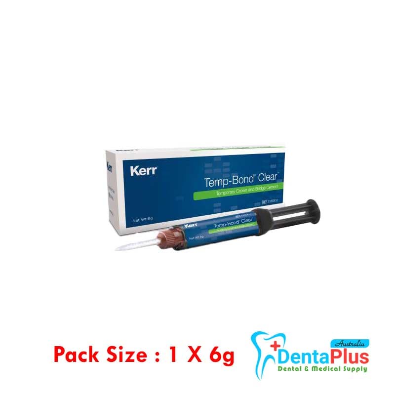 Kerr TempBond Clear Automix Syringe 6g #Each